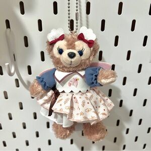Cute Teddy Bear Keychain with Dress